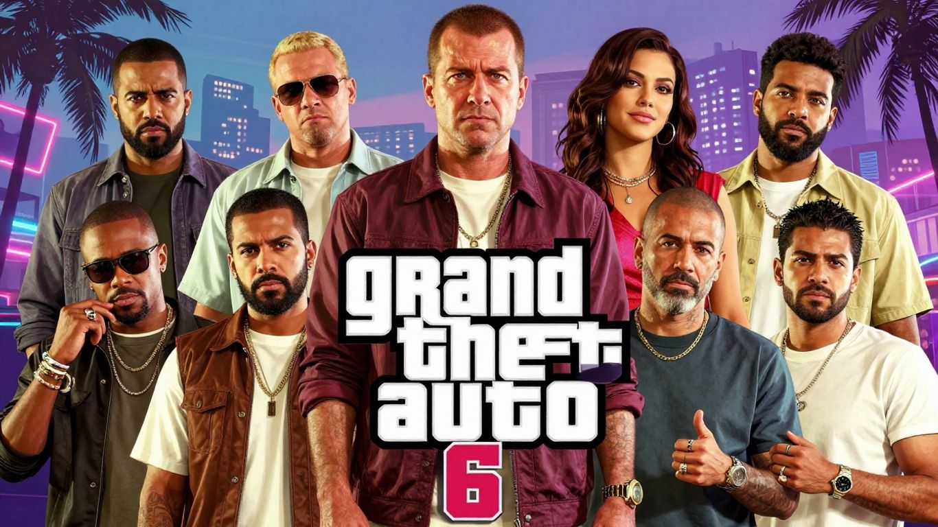 Confirmed GTA 6 characters in Vice City.