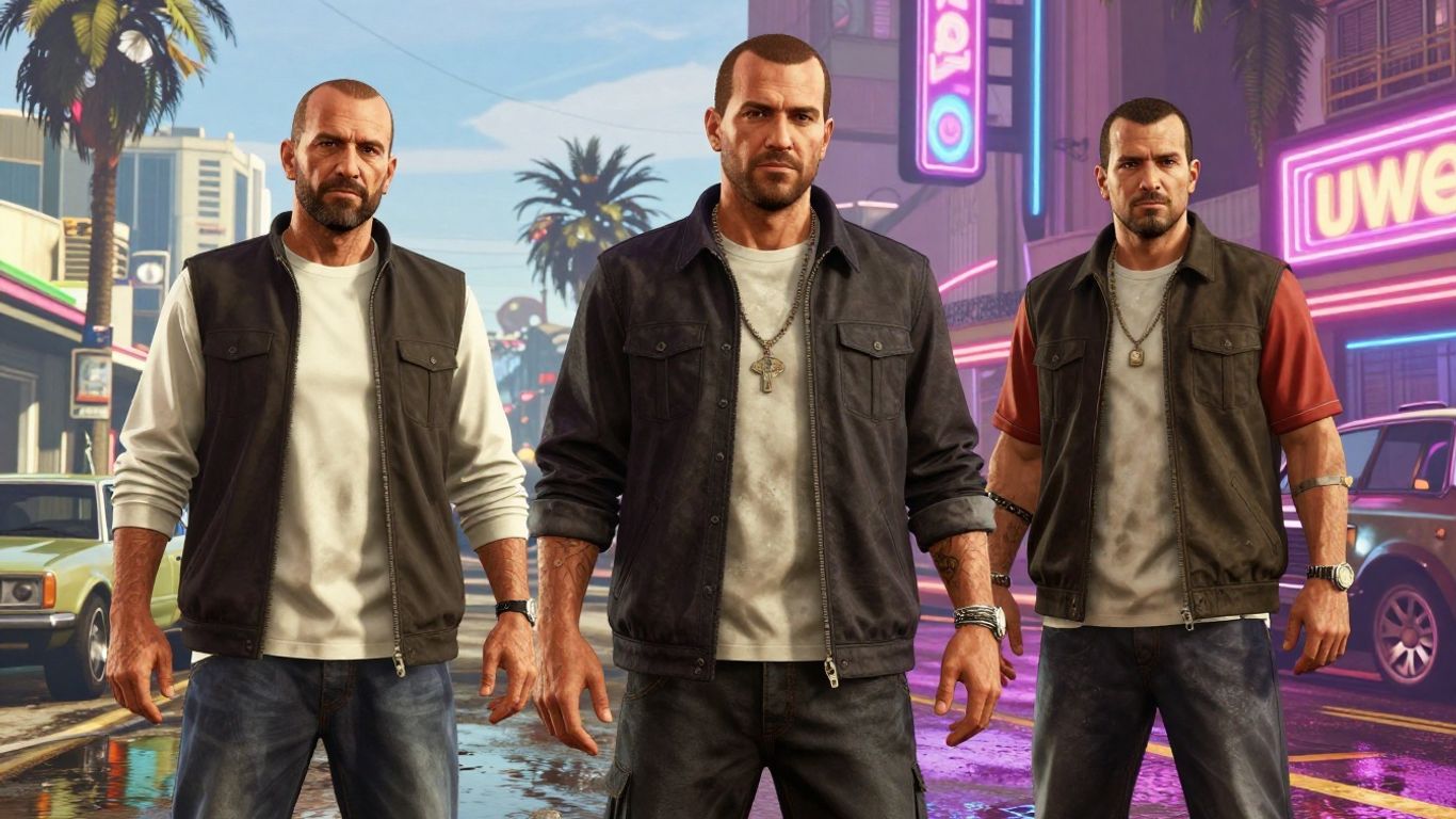 GTA 6 and GTA 5 environments side-by-side comparison.