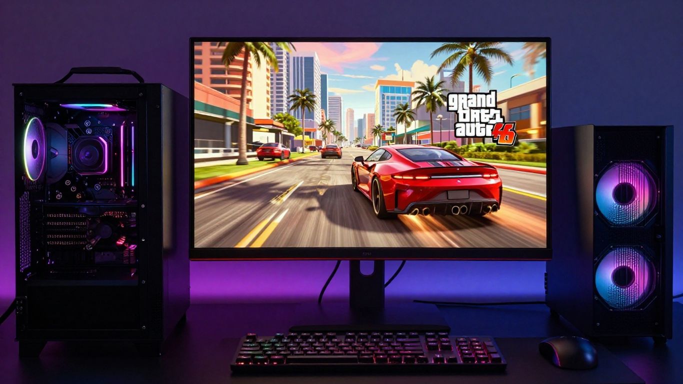 GTA 6 PC system requirements and release date speculation.