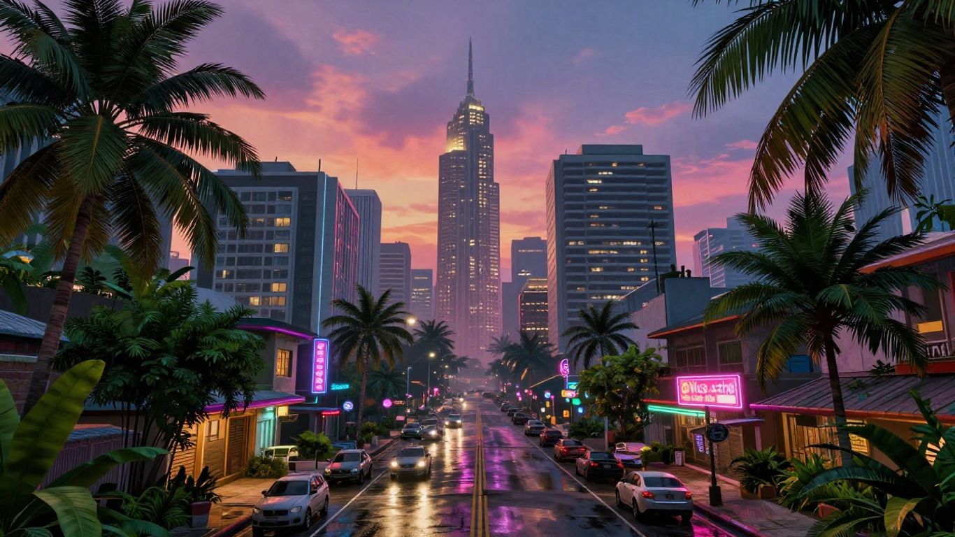 GTA 6 Vice City map scale comparison