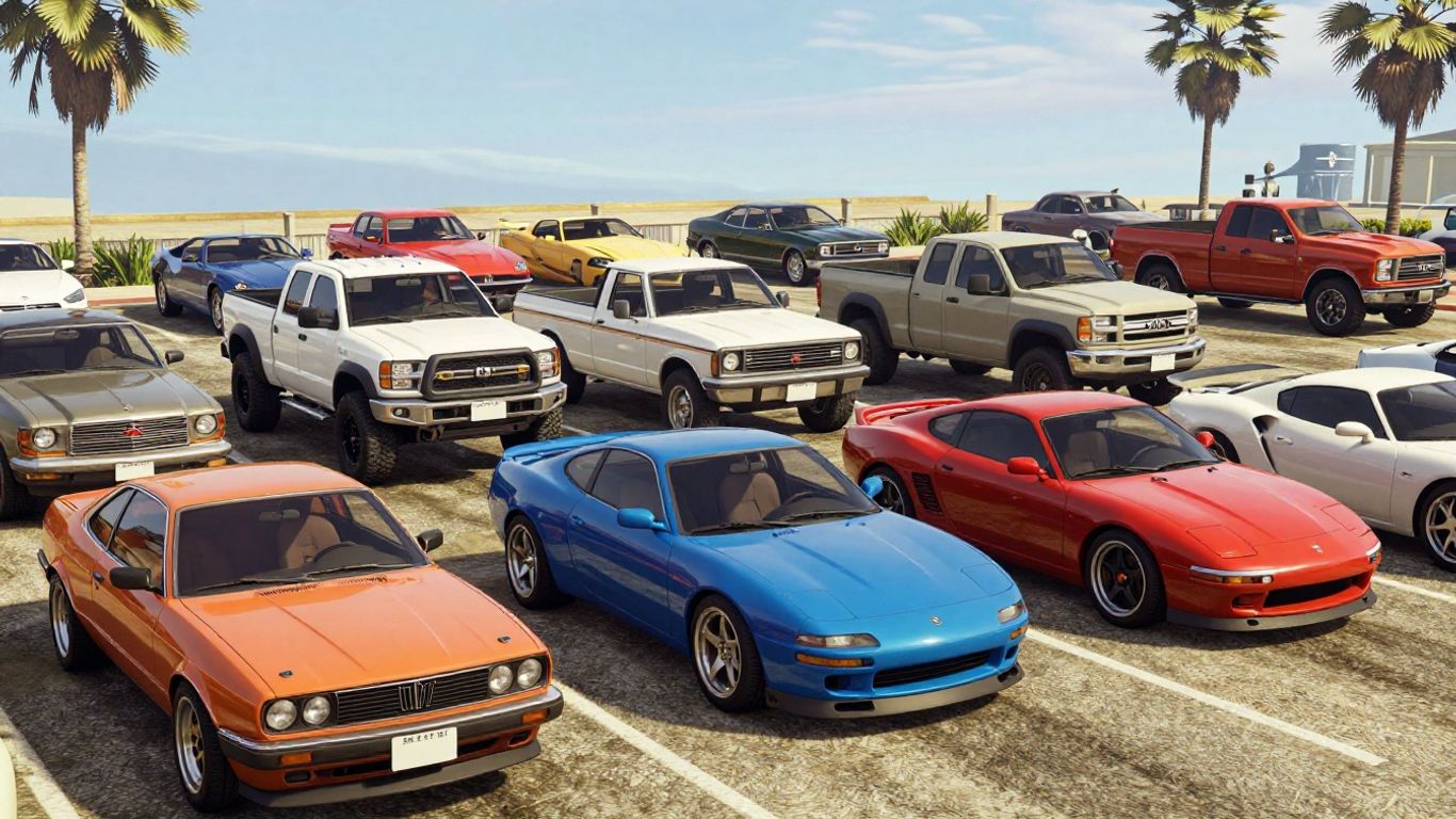 GTA 6 cars and vehicles list preview