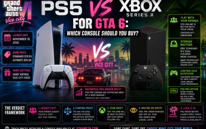 PS5 vs Xbox Series X for GTA 6: Which Console Should You Buy?
